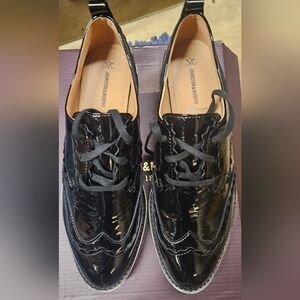 Black Patent Leather Women's Shoes